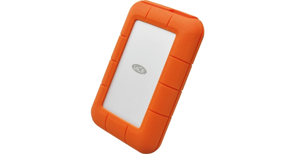 Lacie Rugged Thunderbolt Usb C Ekstern Harddisk 4000 Gb Orange