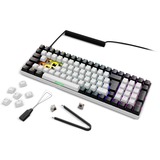 Sharkoon Gaming-tastatur Hvid, DE-layout, Gateron Brown