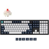 Keychron Gaming-tastatur Sort/multi-coloured, DE-layout, Gateron Jupiter Red