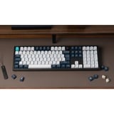 Keychron Gaming-tastatur Sort/multi-coloured, DE-layout, Gateron Jupiter Red