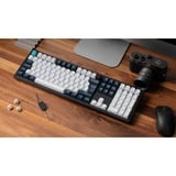 Keychron Gaming-tastatur Sort/multi-coloured, DE-layout, Gateron Jupiter Red