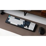 Keychron Gaming-tastatur Sort/multi-coloured, DE-layout, Gateron Jupiter Red