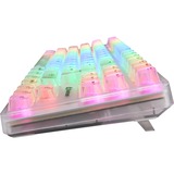 Sharkoon Gaming-tastatur Hvid, DE-layout, KTT