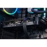 ALTERNATE Gaming PC Sort/gennemsigtig