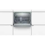 Bosch Serie 6 SKE52M75EU opvaskemaskine Under bordplade 6 kuverter F rustfrit stål, Under bordplade, Fuld størrelse (60 cm), Rustfrit stål, Rustfrit stål, Knapper, 1,75 m