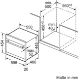 Bosch Serie 6 SKE52M75EU opvaskemaskine Under bordplade 6 kuverter F rustfrit stål, Under bordplade, Fuld størrelse (60 cm), Rustfrit stål, Rustfrit stål, Knapper, 1,75 m