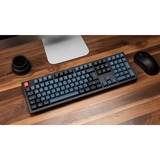 Keychron Gaming-tastatur Sort/Blå-grå, DE-layout, Keychron K Pro Brown