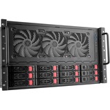 SilverStone Rack kabinet Sort