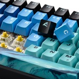 Sharkoon Sæt Turkis/Blå, DE-layout, Gateron G Pro 3.0 Yellow