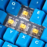 Sharkoon Sæt Turkis/Blå, DE-layout, Gateron G Pro 3.0 Yellow