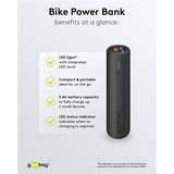 goobay Power Bank Sort