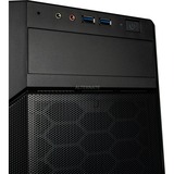 ALTERNATE Gaming PC Sort/gennemsigtig