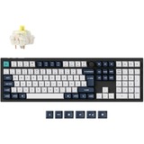 Keychron Gaming-tastatur Sort/multi-coloured, DE-layout, Gateron Jupiter Banana