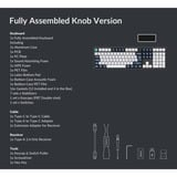 Keychron Gaming-tastatur Sort/multi-coloured, DE-layout, Gateron Jupiter Banana