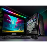 ALTERNATE Gaming PC Sort/gennemsigtig