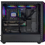 ALTERNATE Gaming PC Sort/gennemsigtig