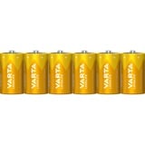 VARTA Longlife Extra D, 6x Engangsbatteri Alkaline 6x, Engangsbatteri, D, Alkaline, 1,5 V, 6 stk, Blå, Gul