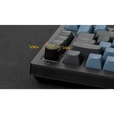 Keychron Gaming-tastatur Sort/Blå-grå, DE-layout, Keychron K Pro Red