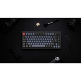 Keychron Gaming-tastatur Sort/Blå-grå, DE-layout, Keychron K Pro Red