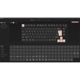 Keychron Gaming-tastatur Sort/Blå-grå, DE-layout, Keychron K Pro Red