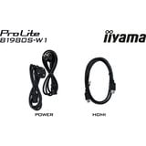 iiyama LED-skærm hvid (mat)