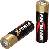 Ansmann X-Power Mignon AA Engangsbatteri Alkaline Engangsbatteri, Alkaline, 1,5 V, 4 stk, Sort, Guld, 50,5 mm