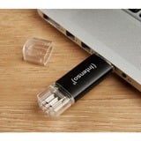 Intenso USB-stik antracit/gennemsigtig