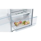 Bosch Serie 4 KSV36VXEP køleskab Fritstående 346 L E Sort, Rustfrit stål, Full-size refrigerator rustfrit stål (mørkt)/Sort, 346 L, SN-T, 39 dB, E, Sort, Rustfrit stål