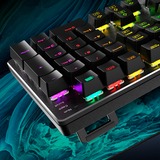 Sharkoon Gaming-tastatur Sort, DE-layout, Huano Red