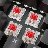 Sharkoon Gaming-tastatur Sort, DE-layout, Huano Red