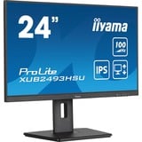 iiyama LED-skærm Sort (mat)