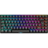 Sharkoon Gaming-tastatur Sort, DE-layout, Gateron G Pro 3.0 Yellow