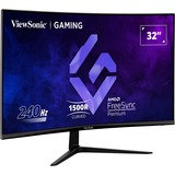 ViewSonic Gaming Skærm Sort