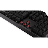 ENDORFY Gaming-tastatur Sort, DE-layout, Kalih rød
