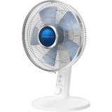 Rowenta Turbo Silence Extreme+ VU2730 Hvid, Blæser Hvid/Blå, Husholdning ventilator, Hvid, Bord, 30 cm, 2700 m³/t, 120°