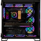 ALTERNATE Gaming PC Sort/gennemsigtig