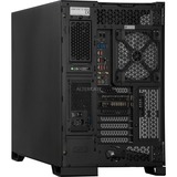 ALTERNATE Gaming PC Sort/gennemsigtig