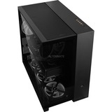 ALTERNATE Gaming PC Sort/gennemsigtig