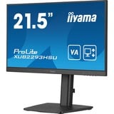 iiyama LED-skærm Sort (mat)