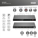 Digitus HDMI switch Sort