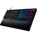 Razer RZ03-03931000-R3G1 tastatur USB QWERTZ Tysk Sort, Gaming-tastatur Sort, DE-layout, Razer Clicky Optisk (Lilla), Fuld størrelse (100 %), USB, Mekanisk, QWERTZ, RGB LED, Sort