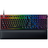 Razer RZ03-03931000-R3G1 tastatur USB QWERTZ Tysk Sort, Gaming-tastatur Sort, DE-layout, Razer Clicky Optisk (Lilla), Fuld størrelse (100 %), USB, Mekanisk, QWERTZ, RGB LED, Sort