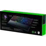 Razer RZ03-03931000-R3G1 tastatur USB QWERTZ Tysk Sort, Gaming-tastatur Sort, DE-layout, Razer Clicky Optisk (Lilla), Fuld størrelse (100 %), USB, Mekanisk, QWERTZ, RGB LED, Sort