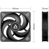 ARCTIC Sag fan Sort