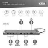 Digitus Docking station Sølv