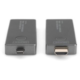 Digitus HDMI-udvidelse forlænger Sort/Sølv