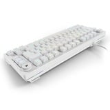 Sharkoon Gaming-tastatur Hvid, DE-layout, Huano Red