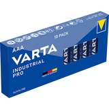 VARTA Industrial LR03 Engangsbatteri AAA Alkaline Engangsbatteri, AAA, Alkaline, 1,5 V, Blå, CE