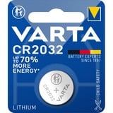 VARTA -CR2032 Husholdningsbatterier Engangsbatteri, CR2032, Lithium, 3 V, 1 stk, 220 mAh