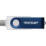 Patriot USB-stik Blå/Hvid